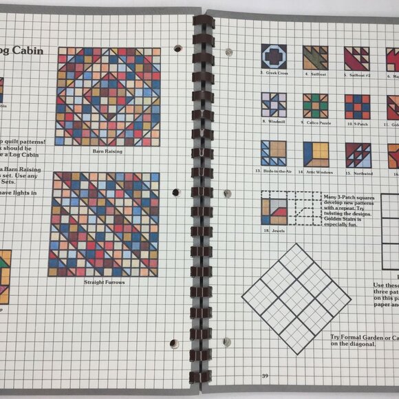 Vintage 1982 The Its Okay If You Sit On My Quilt Book Pattern Mary Ellen Hopkins - Picture 6 of 11